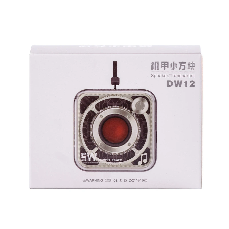 Портативна міні-колонка 5 Вт Рожевий DW12P