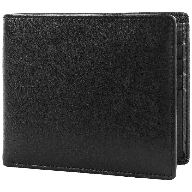 Гаманець та картхолдер набір Smith & Canova 28652 (Black)