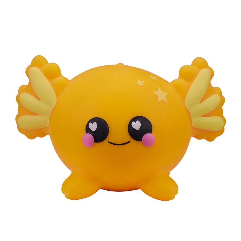 Колекційна іграшка-антистрес SMOOSHZEES серії "Luvzees" – АКСОЛОТЛЬ CОННІ