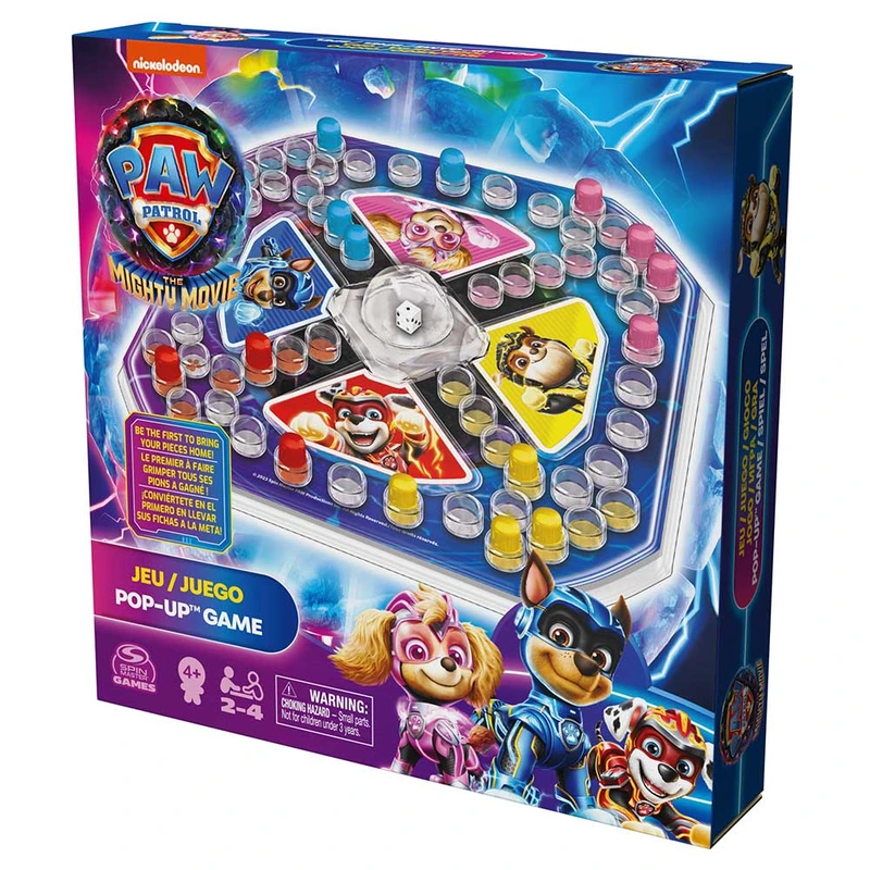 Настільна гра з кнопкою «Цуценячий патруль у кіно 2»