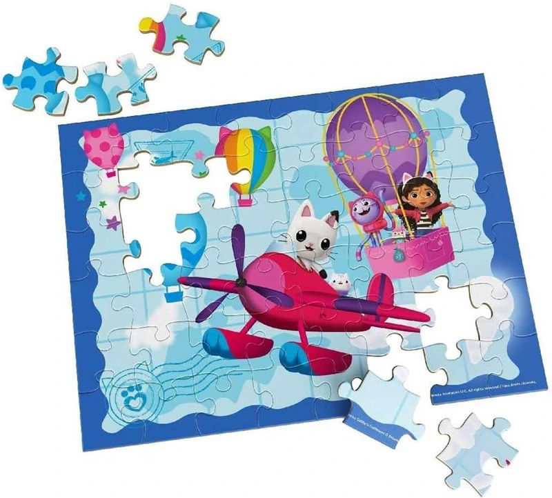 Дерев'яний пазл «Ляльковий будиночок Габбі»