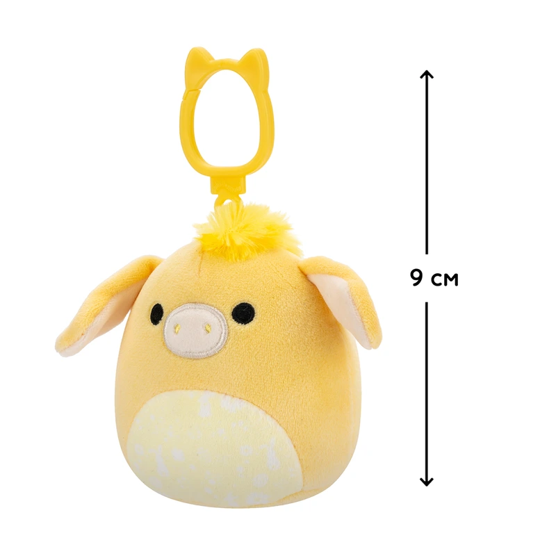 М'яка іграшка на кліпсі SQUISHMALLOWS – ВІСЛЮЧОК ГЕВІН (9 cm)