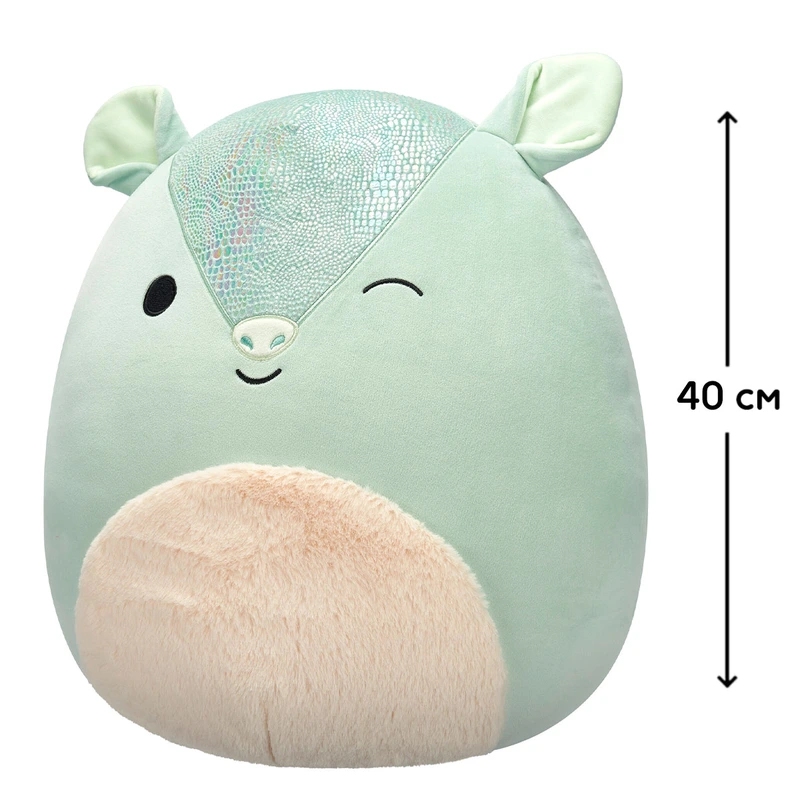 М'яка іграшка SQUISHMALLOWS – БРОНЕНОСЕЦЬ АРІЛЛА (40 cm)