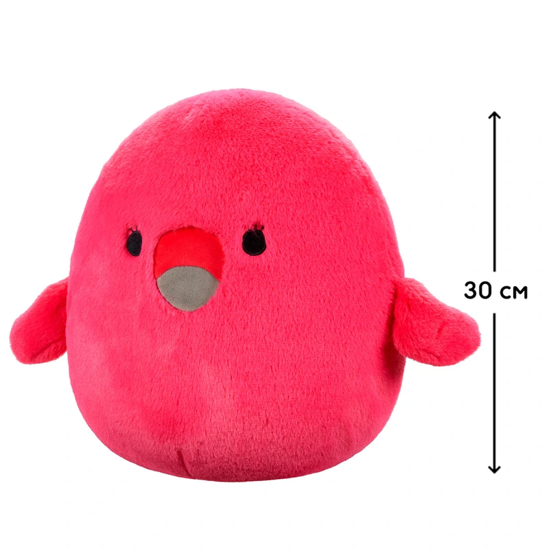 М'яка іграшка SQUISHMALLOWS - ФЛАМІНГО КУКІ (30 cm)