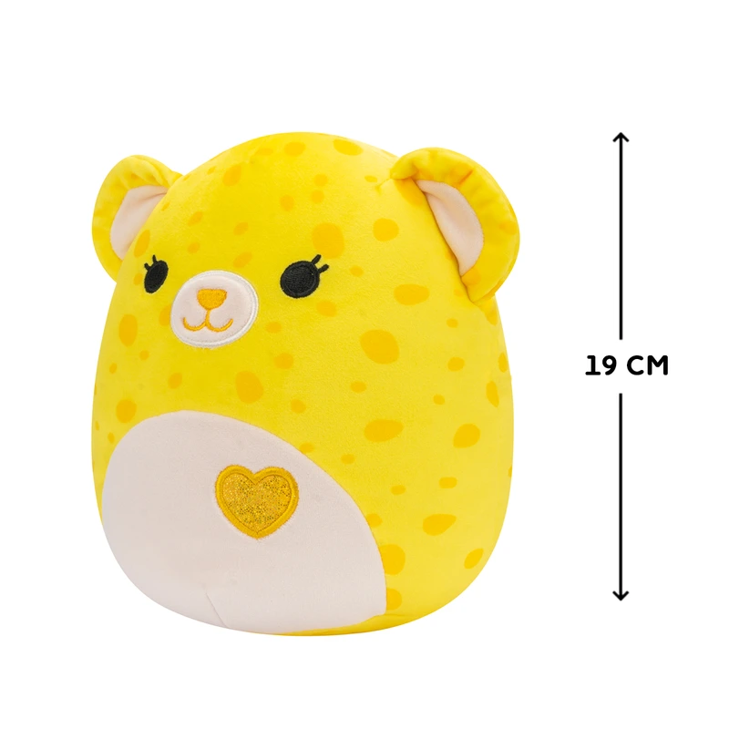 М'яка іграшка SQUISHMALLOWS – ГЕПАРД ЛЕКСІ (19 cm)
