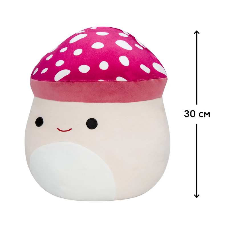 М'яка іграшка SQUISHMALLOWS – ГРИБ МАЛЬКОЛЬМ (30 cm)