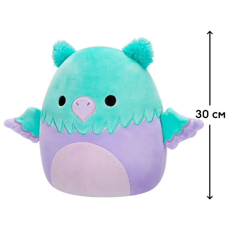 М'яка іграшка SQUISHMALLOWS – ГРИФОН МІНЕРВА (30 cm)