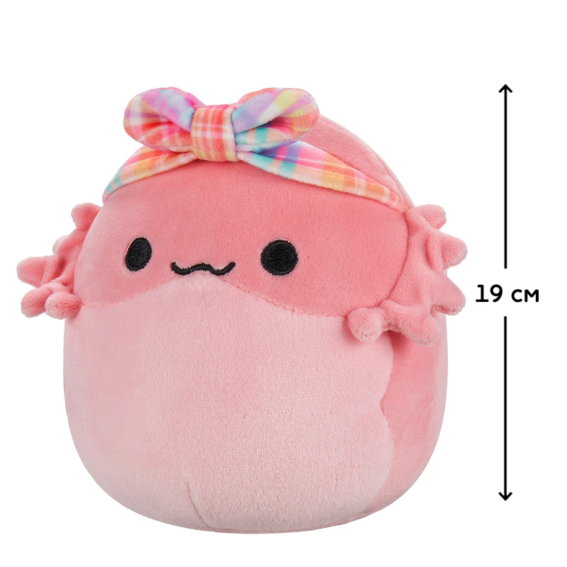 М'яка іграшка SQUISHMALLOWS - КОРАЛОВИЙ ДРАКОН (19 cm)