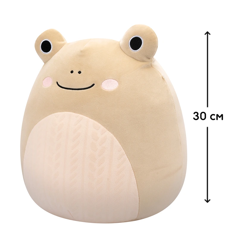 М'яка іграшка SQUISHMALLOWS – ЖАБКА ДЕ ВІТТ (30 cm)