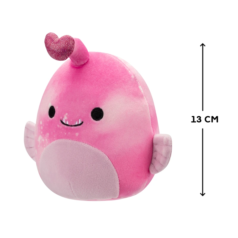 М'яка іграшка SQUISHMALLOWS – РИБА-ВУДИЛЬНИК СІ (13 cm)