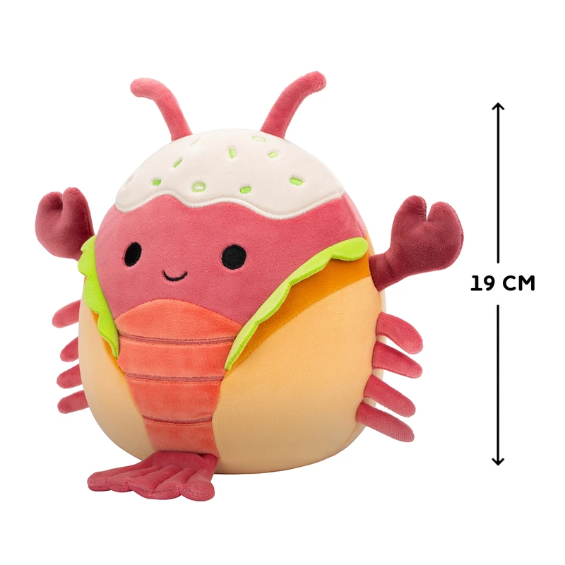 М'яка іграшка SQUISHMALLOWS – ЛОБСТЕР ЛОРОНО (19 cm)