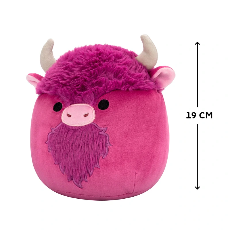 М'яка іграшка SQUISHMALLOWS – БІЗОН ДЕЙВ (19 cm)