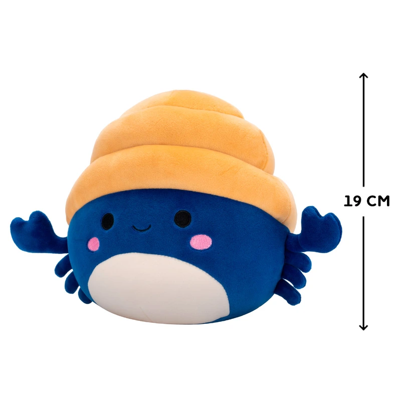 М'яка іграшка SQUISHMALLOWS – КРАБ-САМІТНИК ЛЕНОР (19 cm)