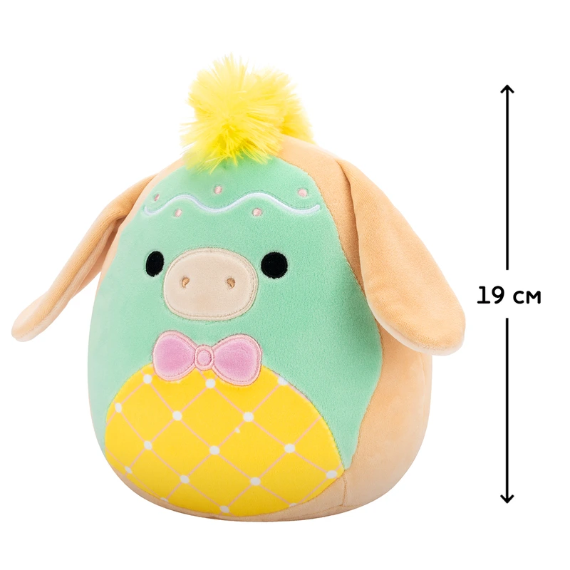 М'яка іграшка SQUISHMALLOWS - ПАСТЕЛЬНИЙ ВІСЛЮЧОК (19 cm)