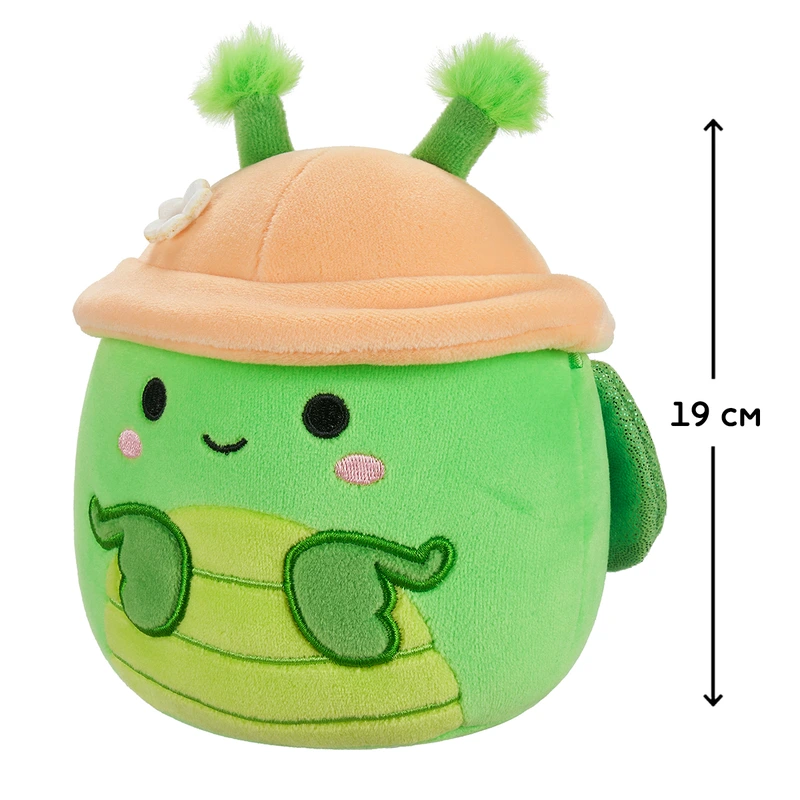 М'яка іграшка SQUISHMALLOWS - БОГОМОЛ ТРЕНТОН У КАПЕЛЮСІ (19 cm)