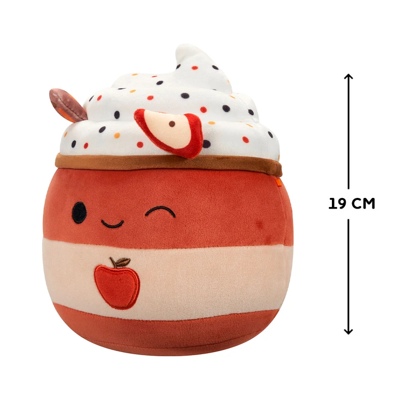 М'яка іграшка SQUISHMALLOWS – ЯБЛУЧНИЙ НАПІЙ МІД (19 cm)