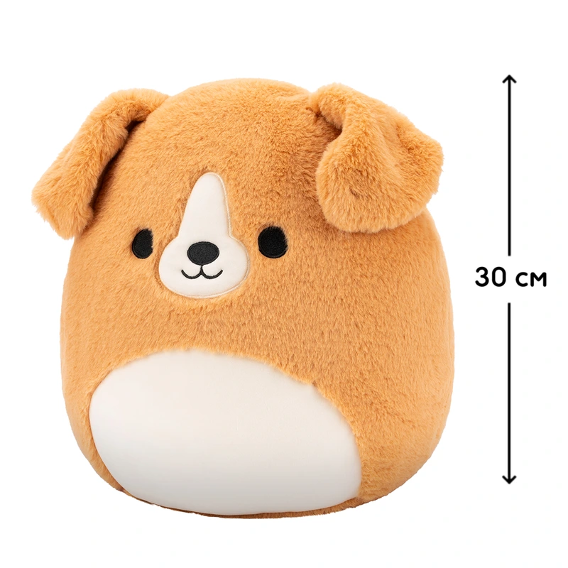 М'яка іграшка SQUISHMALLOWS – ЛАБРАДОР СТЕВАН (30 cm)