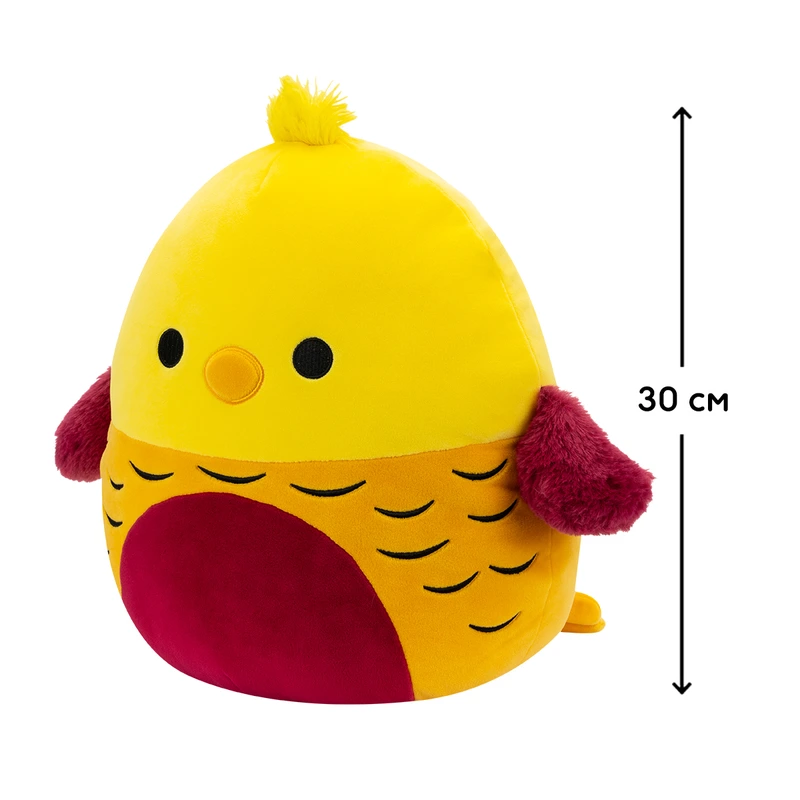 М'яка іграшка SQUISHMALLOWS – ФАЗАН БЕК (30 cm)