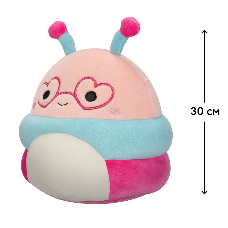 М'яка іграшка SQUISHMALLOWS – ГУСЕНИЦЯ ГРІФФІТ (30 cm)