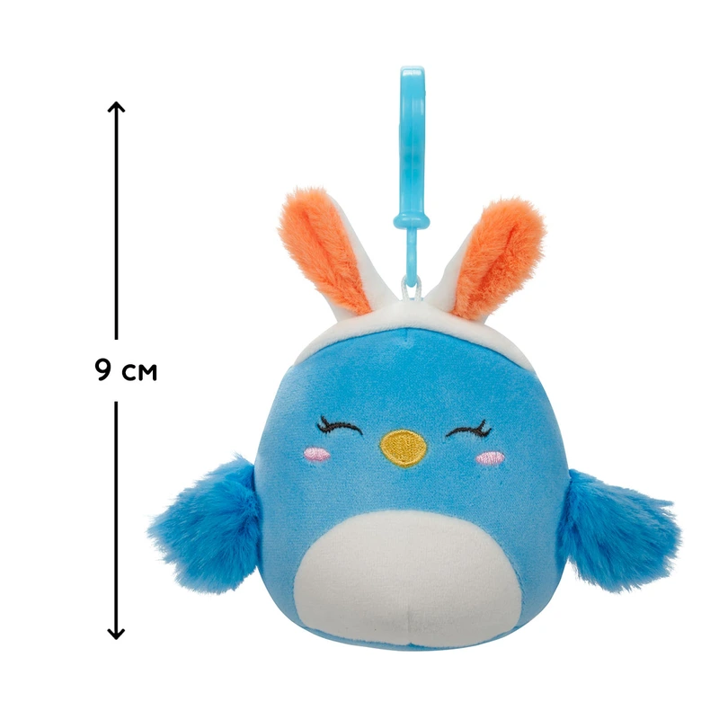 М'яка іграшка на кліпсі SQUISHMALLOWS - ПТАШКА БЕБЕ (9 cm)