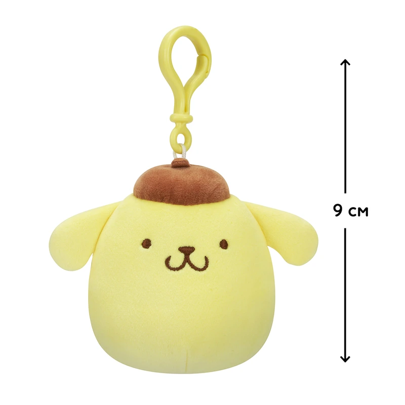 М'яка іграшка на кліпсі SQUISHMALLOWS серії "Хелоу Кітті" -  ПОМПОМПУРІН (9 cm)