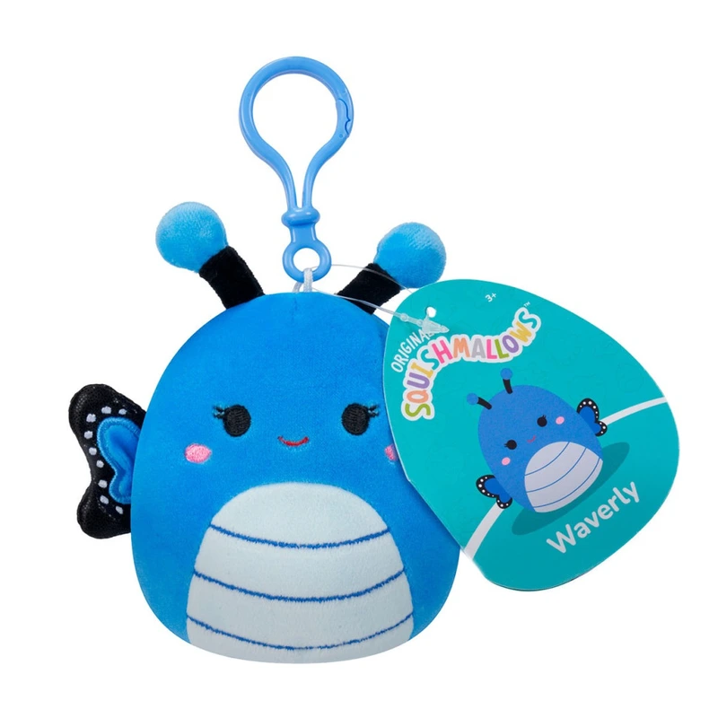 М'яка іграшка на кліпсі "Метелик Вейверлі" Squishmallows SQCP00220, 9 см