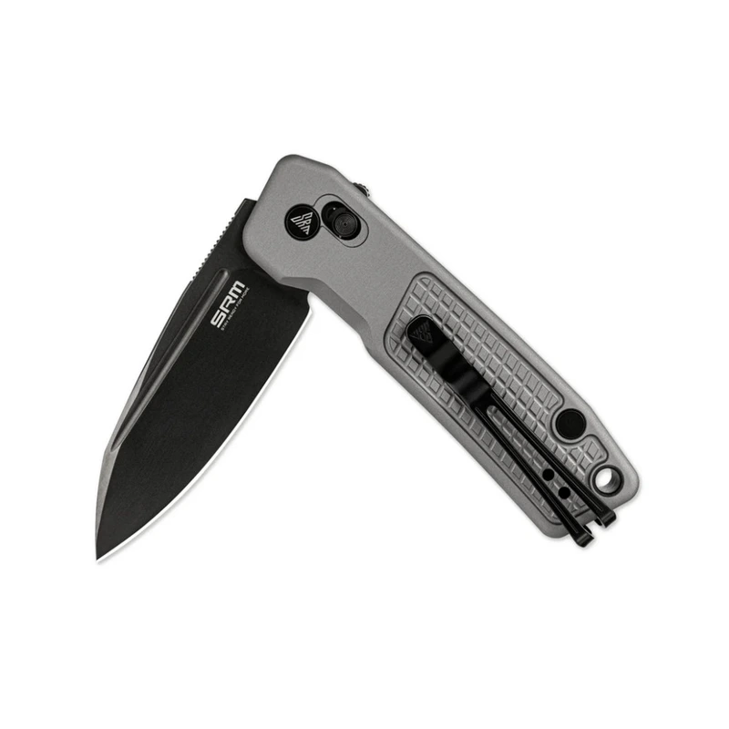 Ніж складаний кишеньковий SRM Scout 7229-AK (6.9 см) 14C28N / алюміній сірий