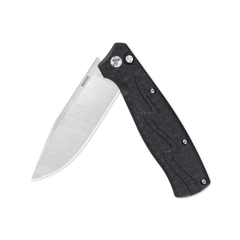 Ніж складаний туристичний SRM 221X-GB (9.2 см) 14C28N / G10 чорний