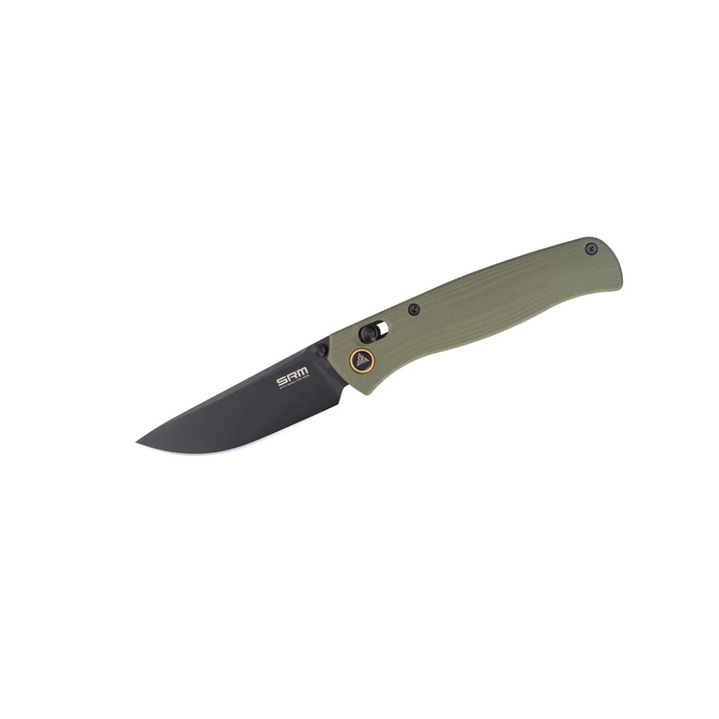 Ніж складаний SRM Medal 255L-GP2, зелений