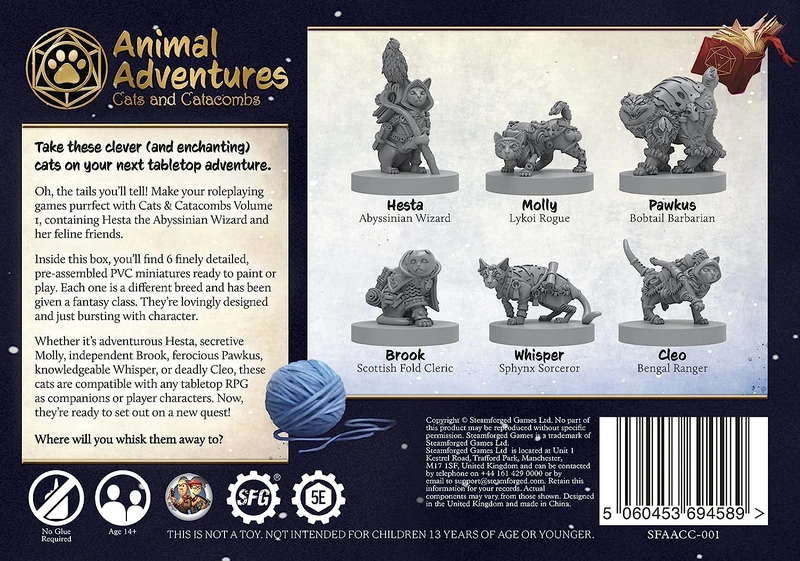 Animal Adventures: Cats and Catacombs - Volume 1