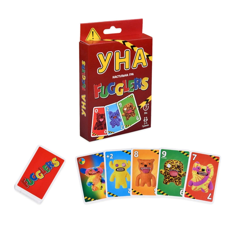 Карткова гра Уна Fugglers 30935, 108 карток, інструкція
