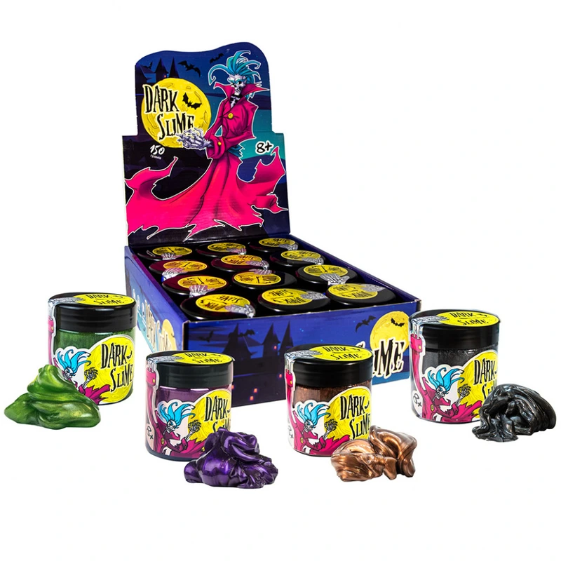 Слайм-Лизун "Dark slime - перламутровий" Strateg 71832 150 г, в асортименті