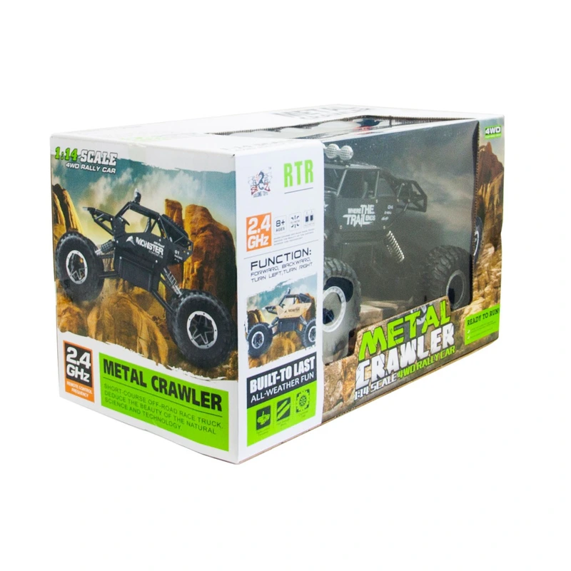 Автомобіль OFF-ROAD CRAWLER з р/к - WHERE THE TRAIL ENDS (матов.чорн., акум. 7.2V, мет.корпус, 1:14)