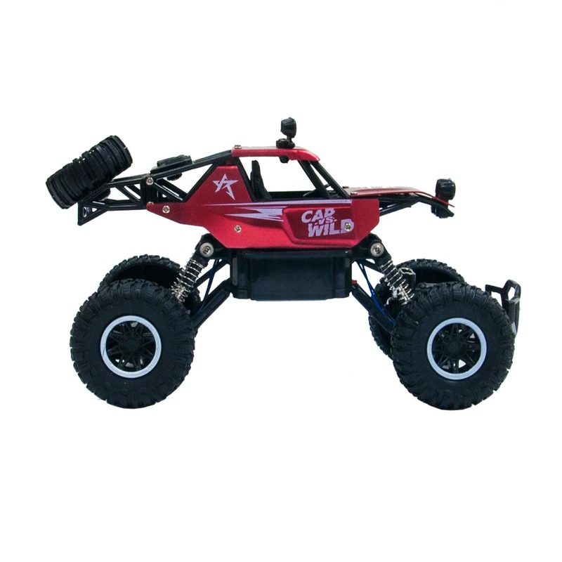 Автомобіль OFF-ROAD CRAWLER з р/к - CAR VS WILD (червоний, акум. 3,6V, метал. корпус, 1:20)