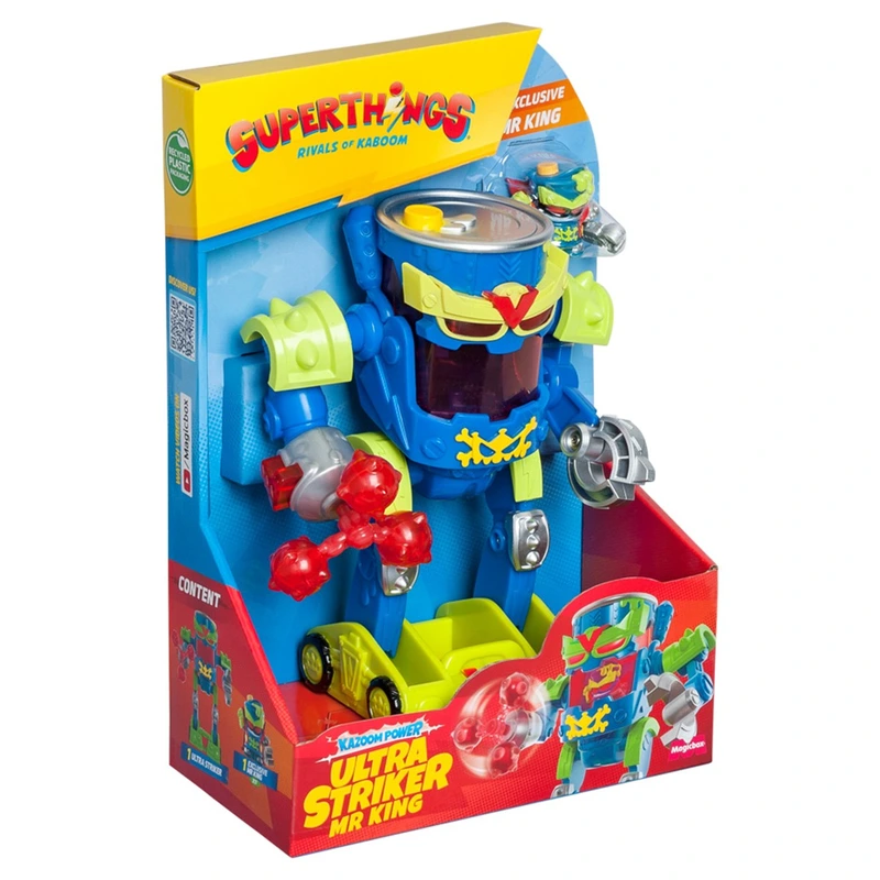 Ігровий набір SUPERTHINGS S серії "Kazoom Power" – УЛЬТРАСТРАЙКЕР МІСТЕР КІНГ