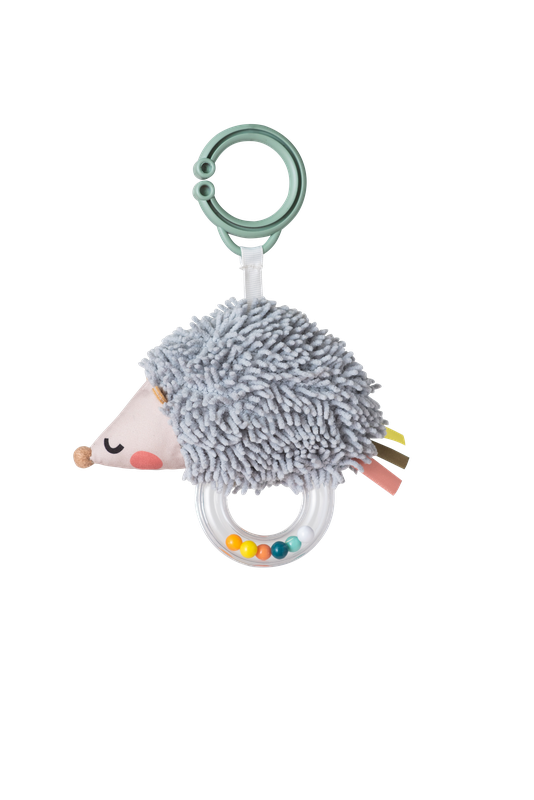 Розвиваюча підвіска-брязкальце серії "Садочок у місті" – ЇЖАЧОК СПАЙК