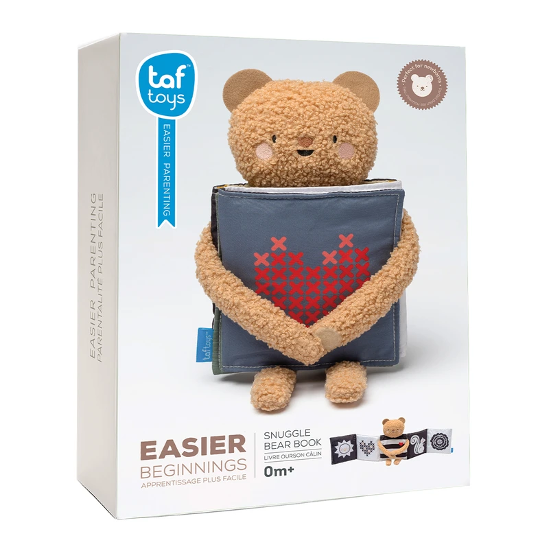 Розвивальна книжка-розкладушка 2-в-1 – ОБІЙМИ ВЕДМЕДИКА