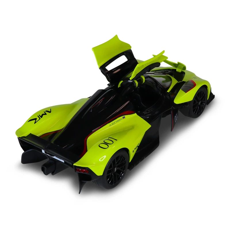 Автомодель - ASTON MARTIN VALKYRIE (жовтий, 1:18)