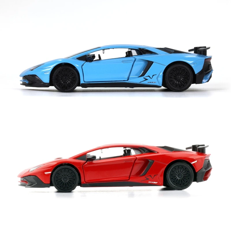 Автомодель - LAMBORGHINI AVENTADOR (червоний, синій)