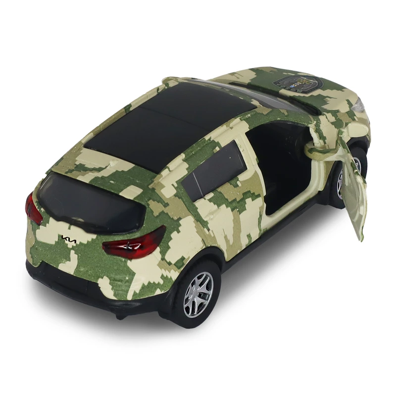 Автомодель серії "Шеврони Героїв" - KIA SPORTAGE R - "ДОЗОР"