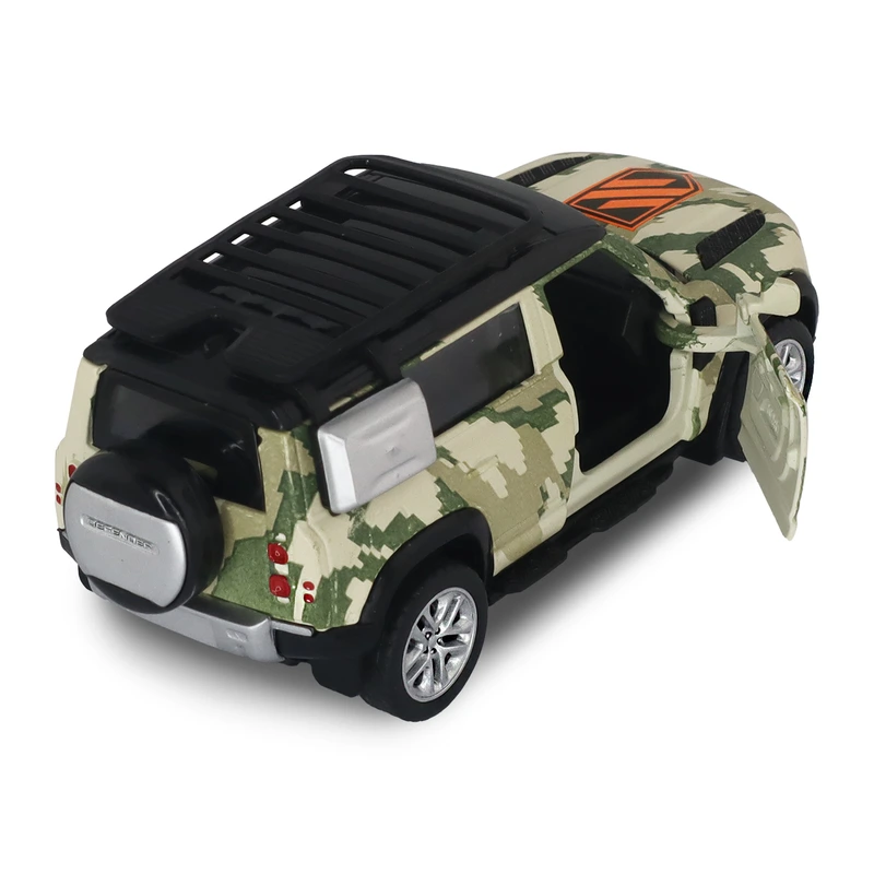 Автомодель серии "Шевроны Героев" Land Rover Defender 110 "3 ОШБр" TechnoDrive 250363M2 масштаб 1:39