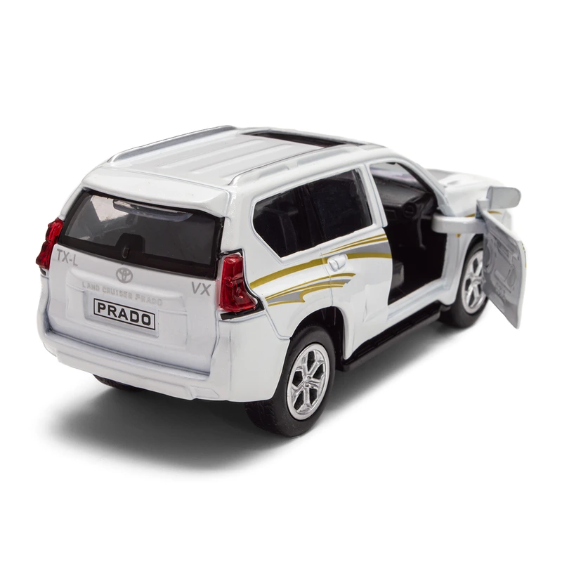Автомодель - TOYOTA PRADO (білий)