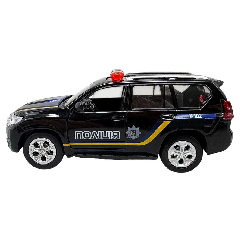 Автомодель – TOYOTA PRADO ПОЛІЦІЯ (чорний)