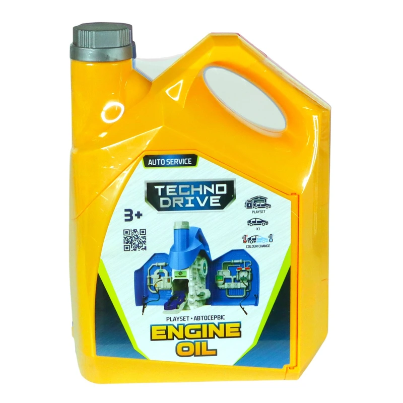 Ігровий набір ENGINE OIL - АВТОСЕРВІС З МІНІМОДЕЛЛЮ ЗМІНИ КОЛІР (в асорт.) — фото 3