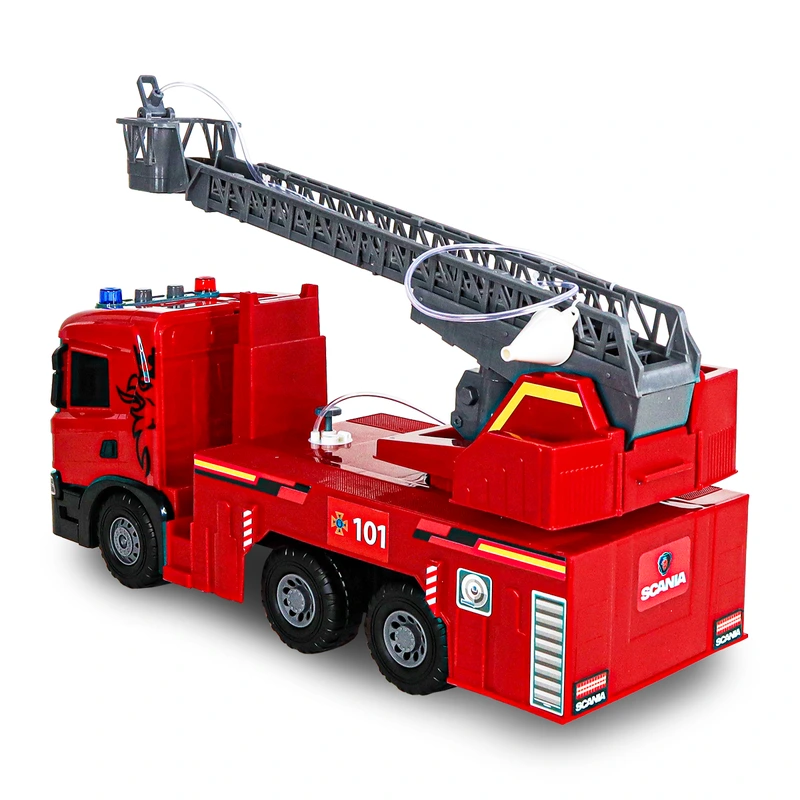 Автомодель серії "Super Big Truck" – ПОЖЕЖНА МАШИНА SCANIA (світло, звук, функ. води)