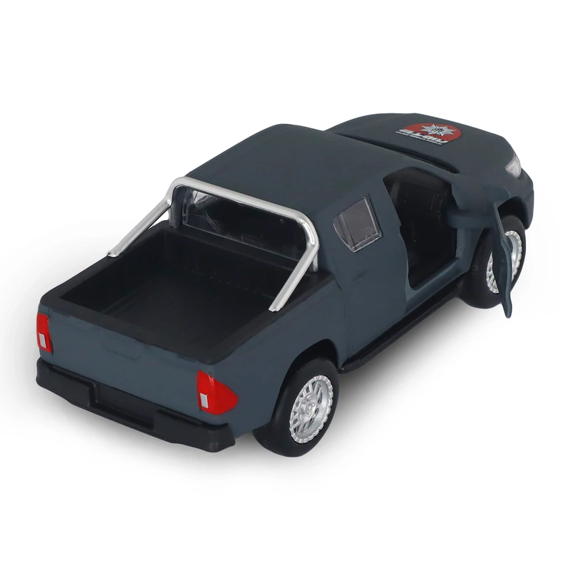 Автомодель серії "Шеврони Героїв" – TOYOTA HILUX – "ОШБр НПУ "ЛЮТЬ"