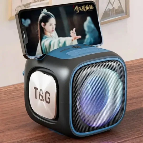 Bluetooth колонка TG359 + FM радіо- синій
