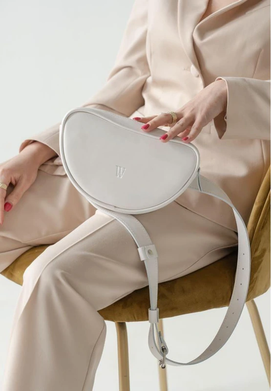 Поясна сумка Ada біла