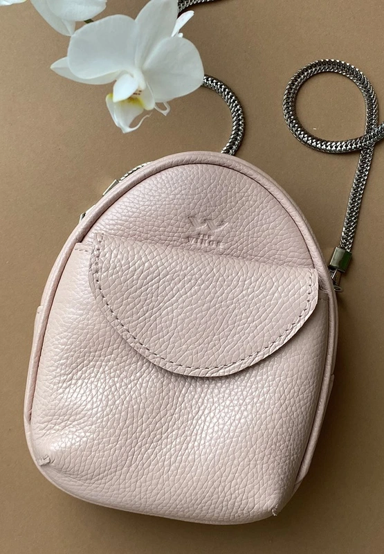 Міні-сумка Kroha пудровая