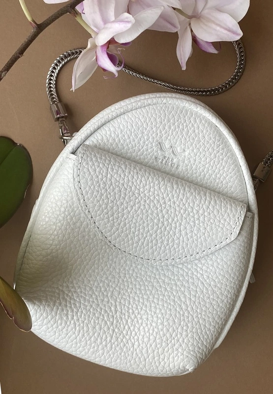 Міні-сумка Kroha біла флотар